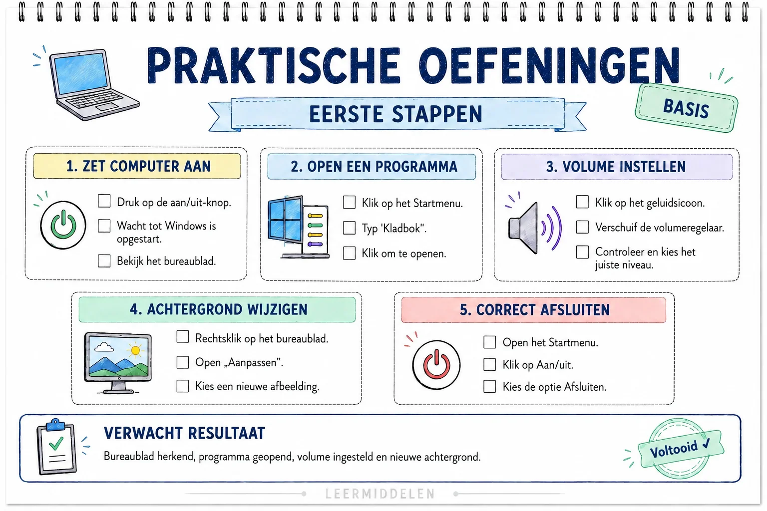 Bonus — praktische oefeningen, eerste stappen